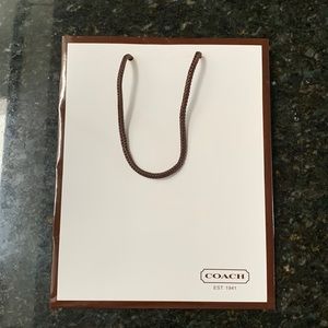Coach Paper Gift Bag